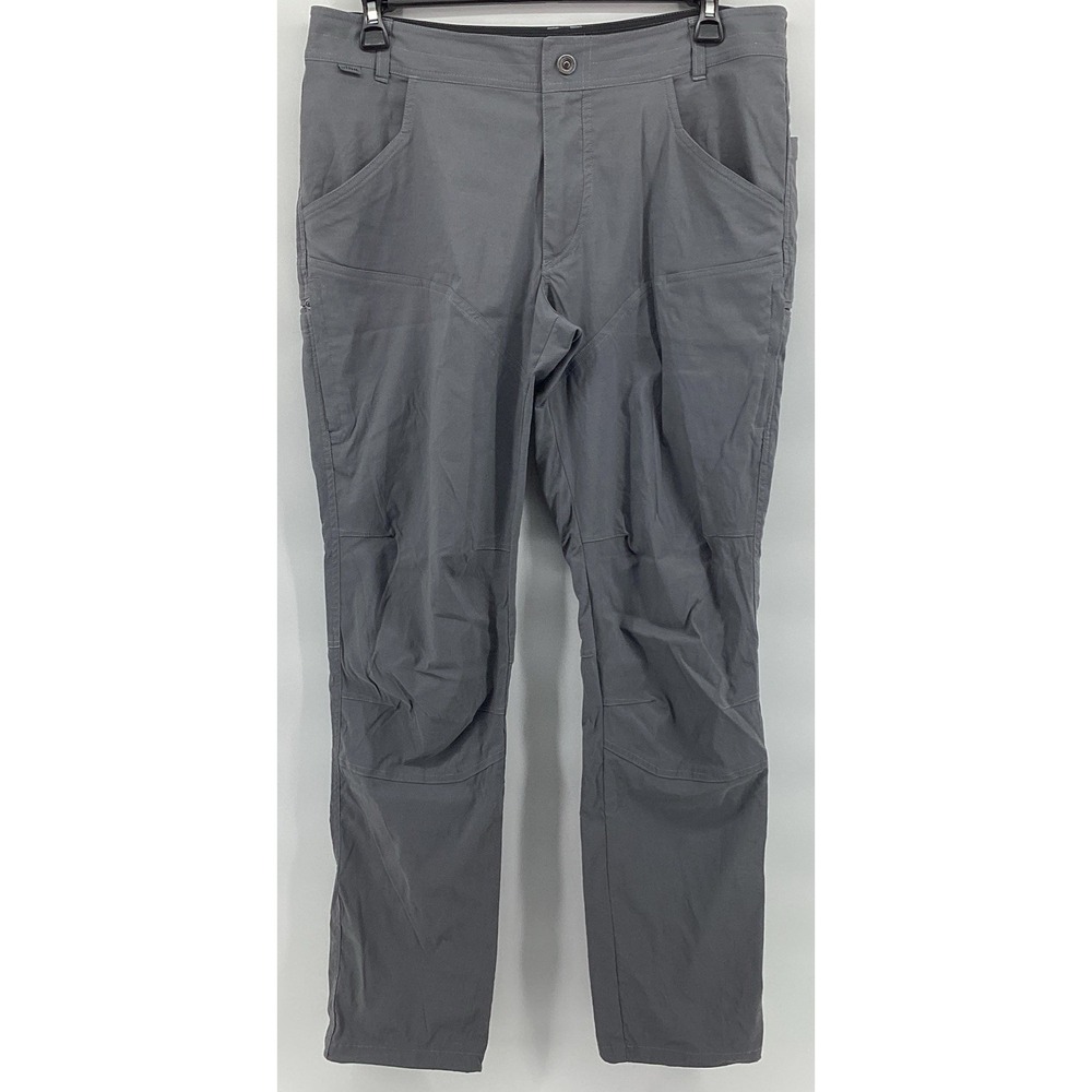 Kuhl Gray Chino Stretch Outdoor Hiking Pants Men's Size 36 X 34